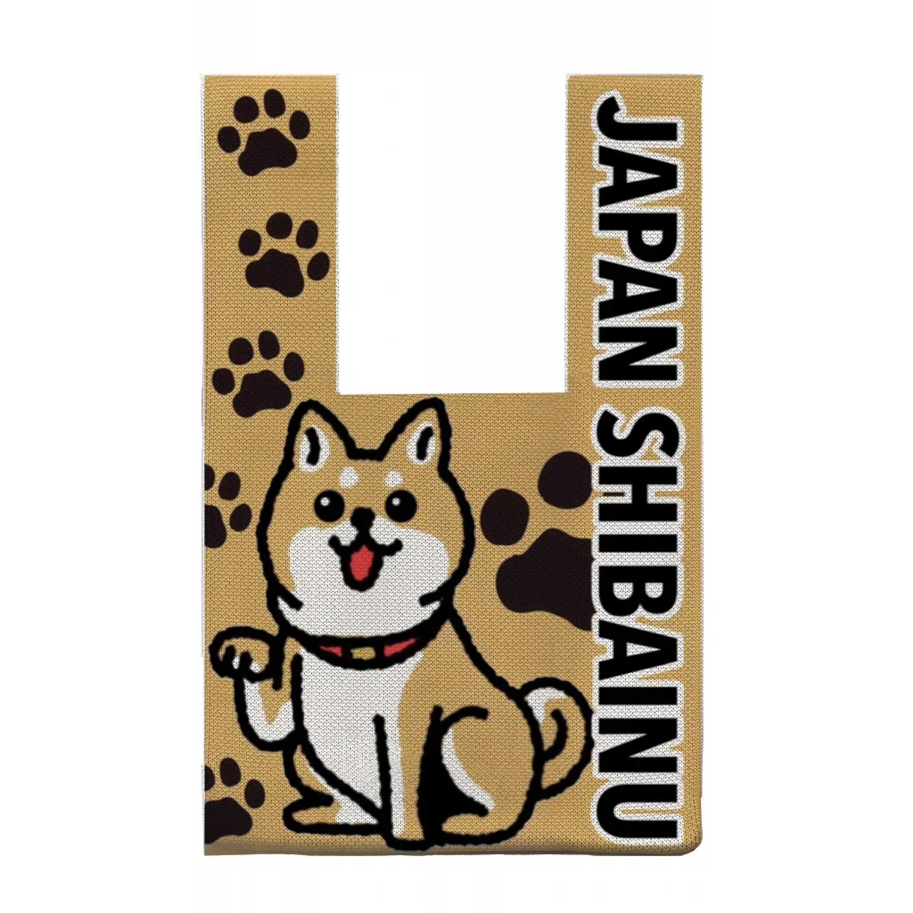 JP 起緣物 - 柴犬編織手挽袋 2675