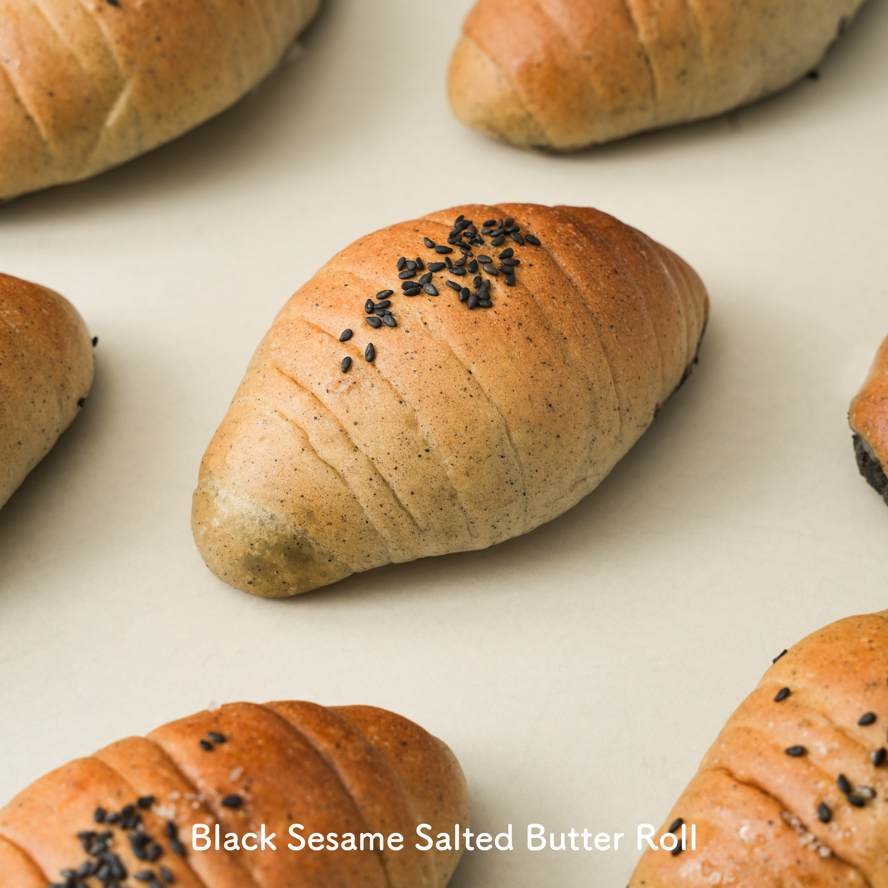 【松露&芝麻 鹽可頌】