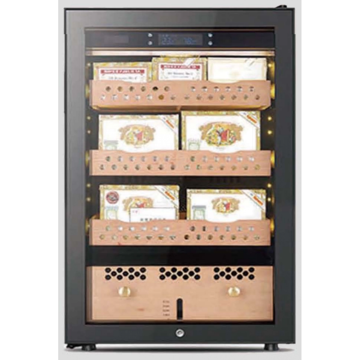 建威 Royaltek     RT528LA-FC‧恆溫恆濕雪茄櫃‧雪松木內格‧600支‧香港行貨,原廠1年保養‧