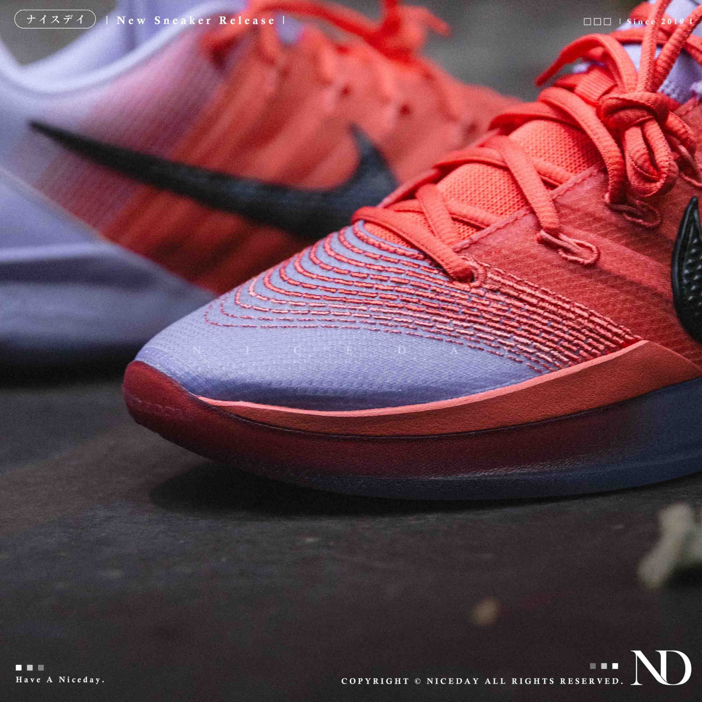 NICEDAY 現貨 Nike Sabrina 3 EP 紫紅色 漸層 紫 紅 花 籃球鞋 實戰 HF2882-500