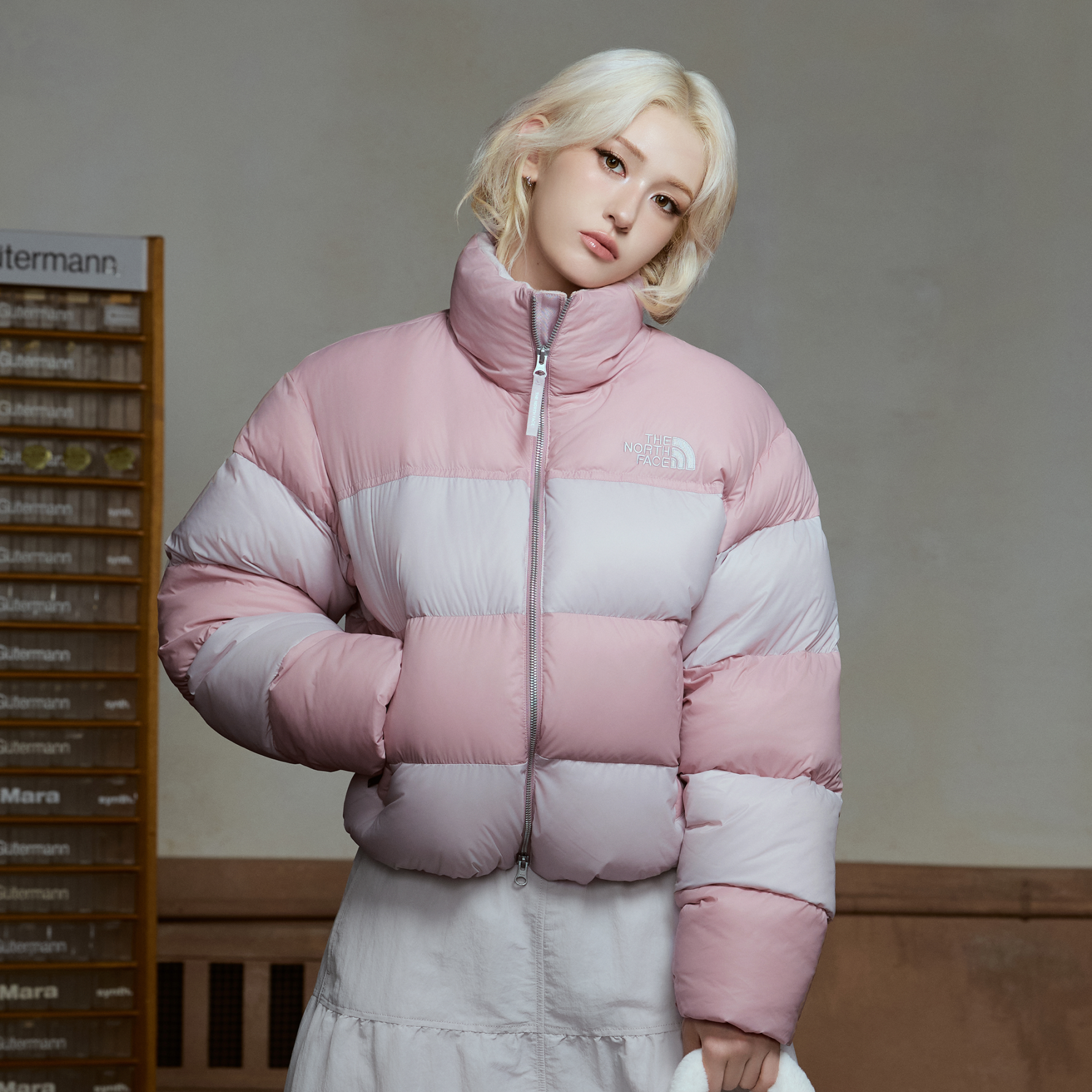 【代購】THE NORTH FACE Rainbow Down Jacket (RDS) | Classic Warm Coat |  SOMI 同款 經典保暖設計 NJ1DR90