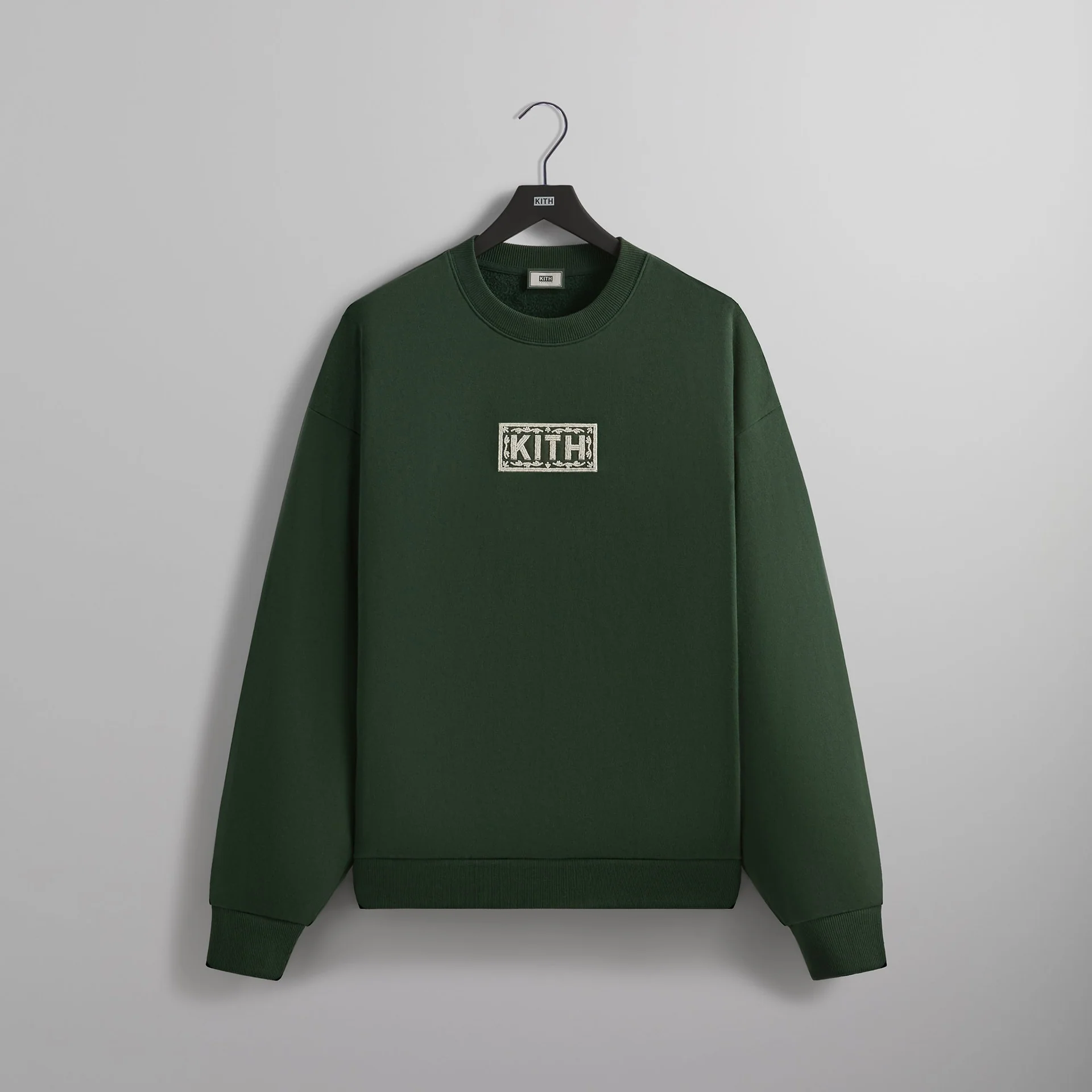 <快速出貨>KITH 高級會員限定色 綠色 珍珠衛衣