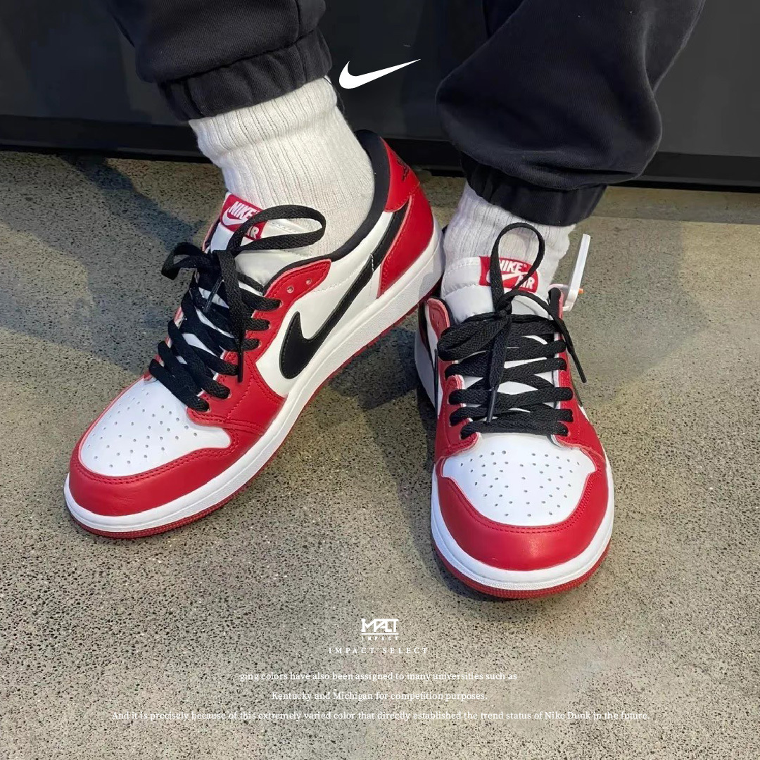 Nike Jordan AJ1 RETRO OG “Chicago” 芝加哥 黑紅 2025 經典配色 HQ6998-600