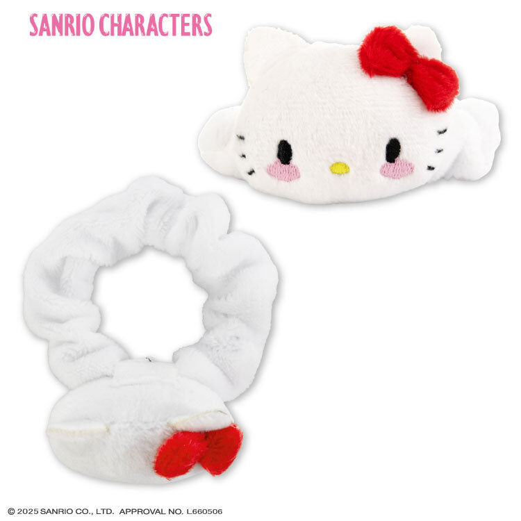 日本 Sanrio 頭形公仔多用途髮圈