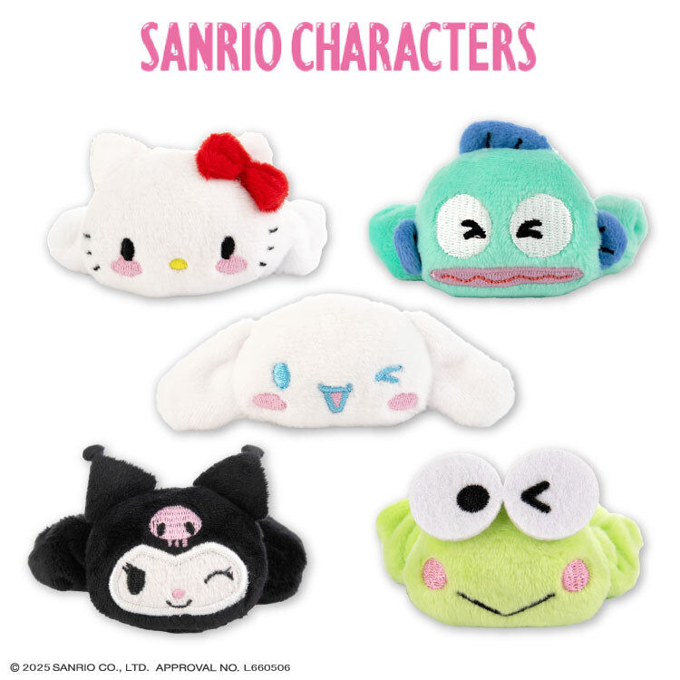 日本 Sanrio 頭形公仔多用途髮圈