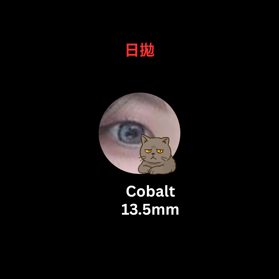 [日拋] Vivienne Westwood Fixing 1 Day Roun Grande Cobalt Blue｜日拋彩妝隱形眼鏡｜每盒10片