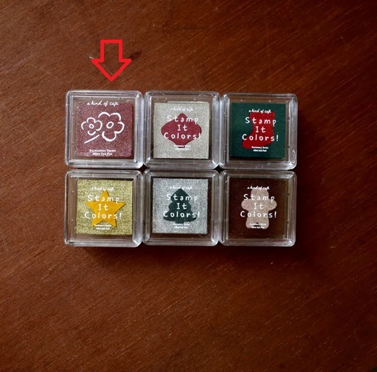 A Kind of cafe什物．訂製印台 珠光紅