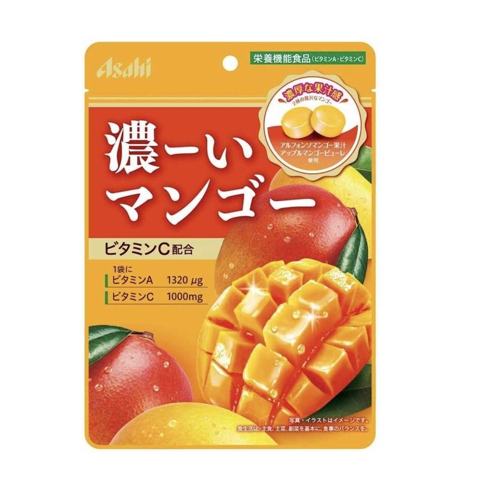 JP 特濃芒果味維他命C果汁糖 80g 0099