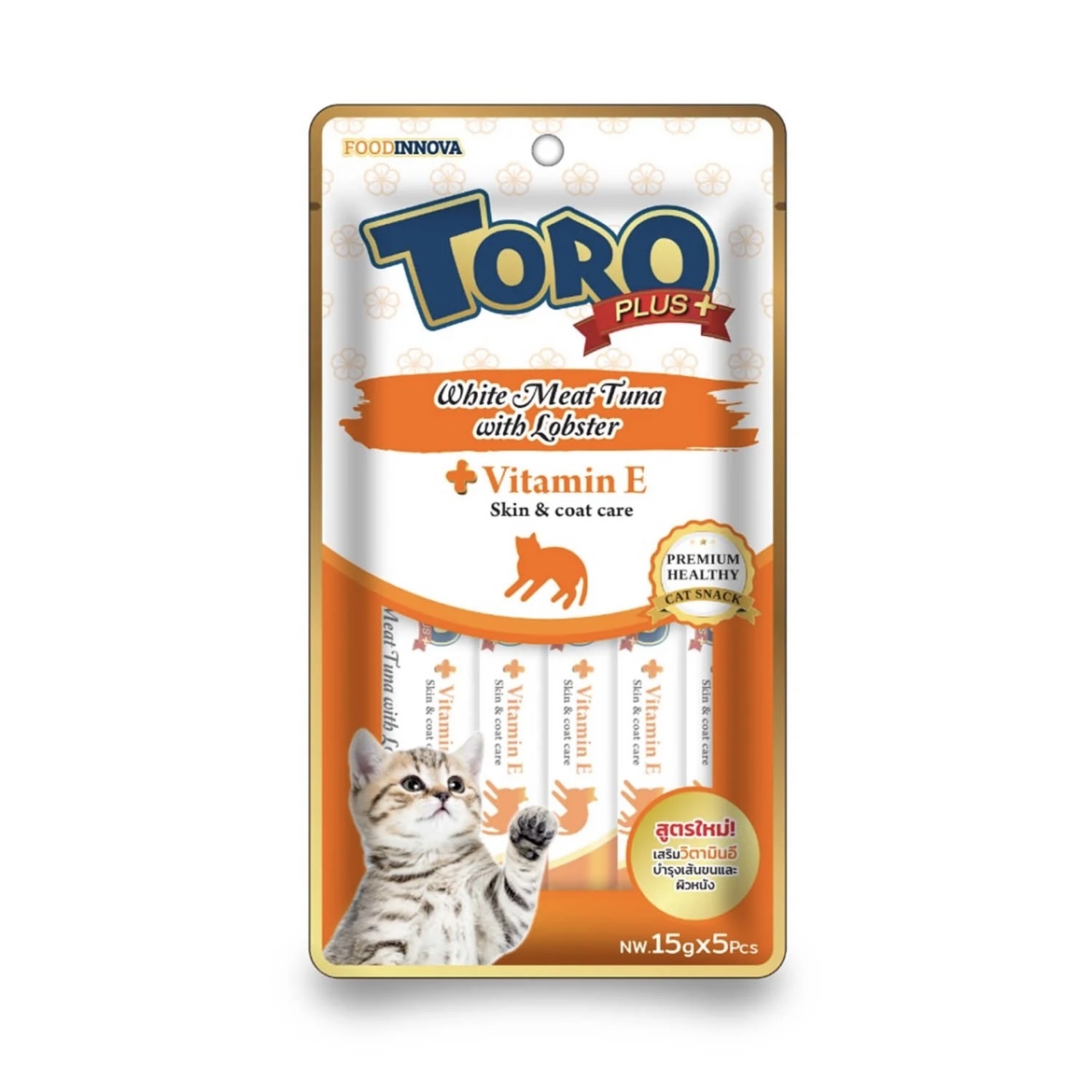 （6款） Toro Plus+ 貓咪機能肉泥 5入