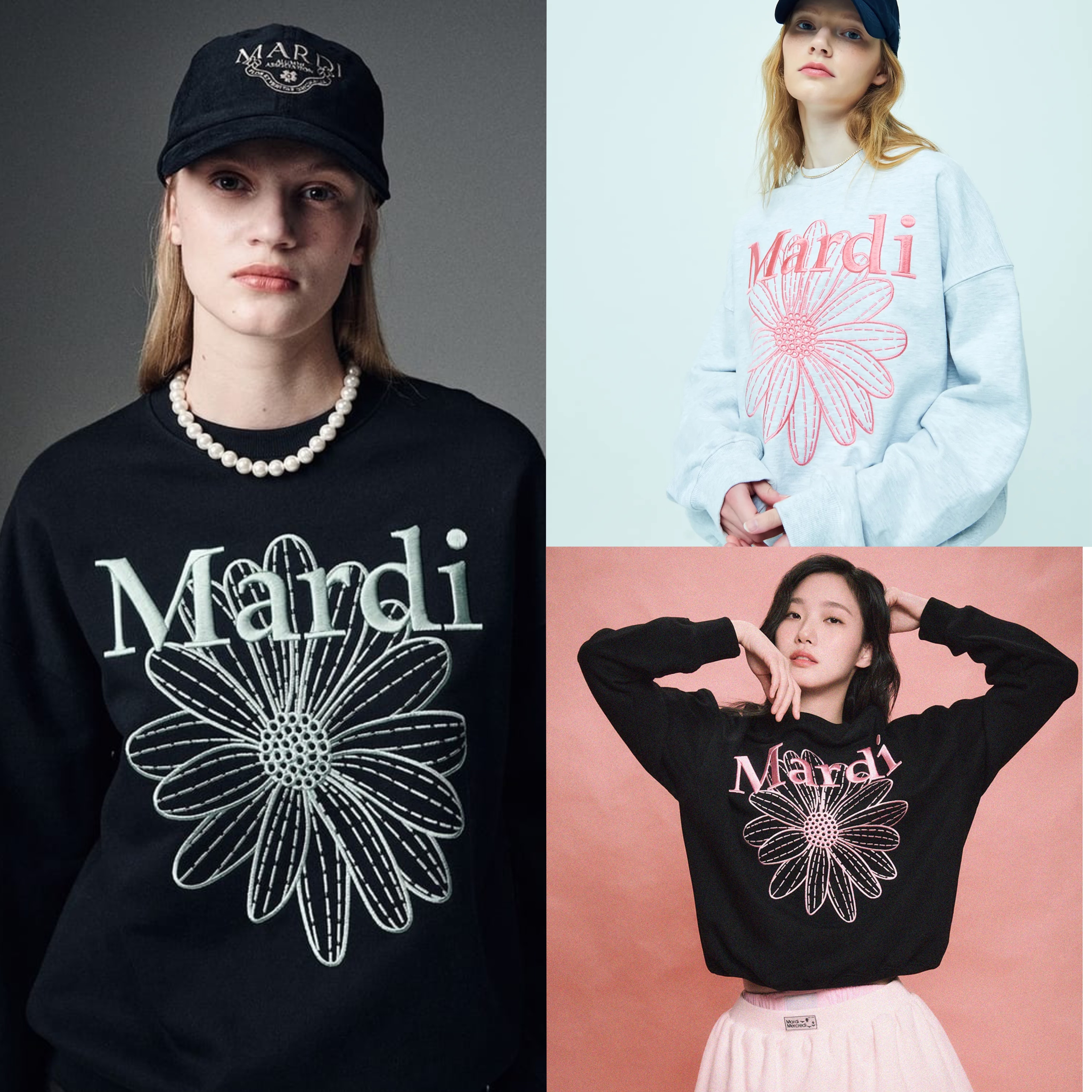 Mardi Mercredi 刺繡衞衣（K11 MM161）