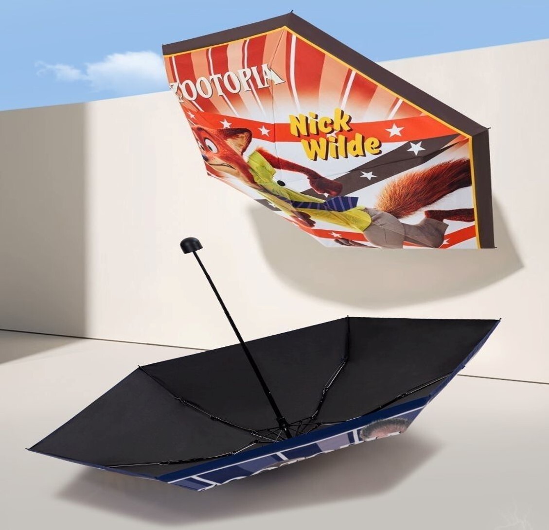 迪士尼優獸大都會 | 防曬縮骨遮| 雨傘|朱迪