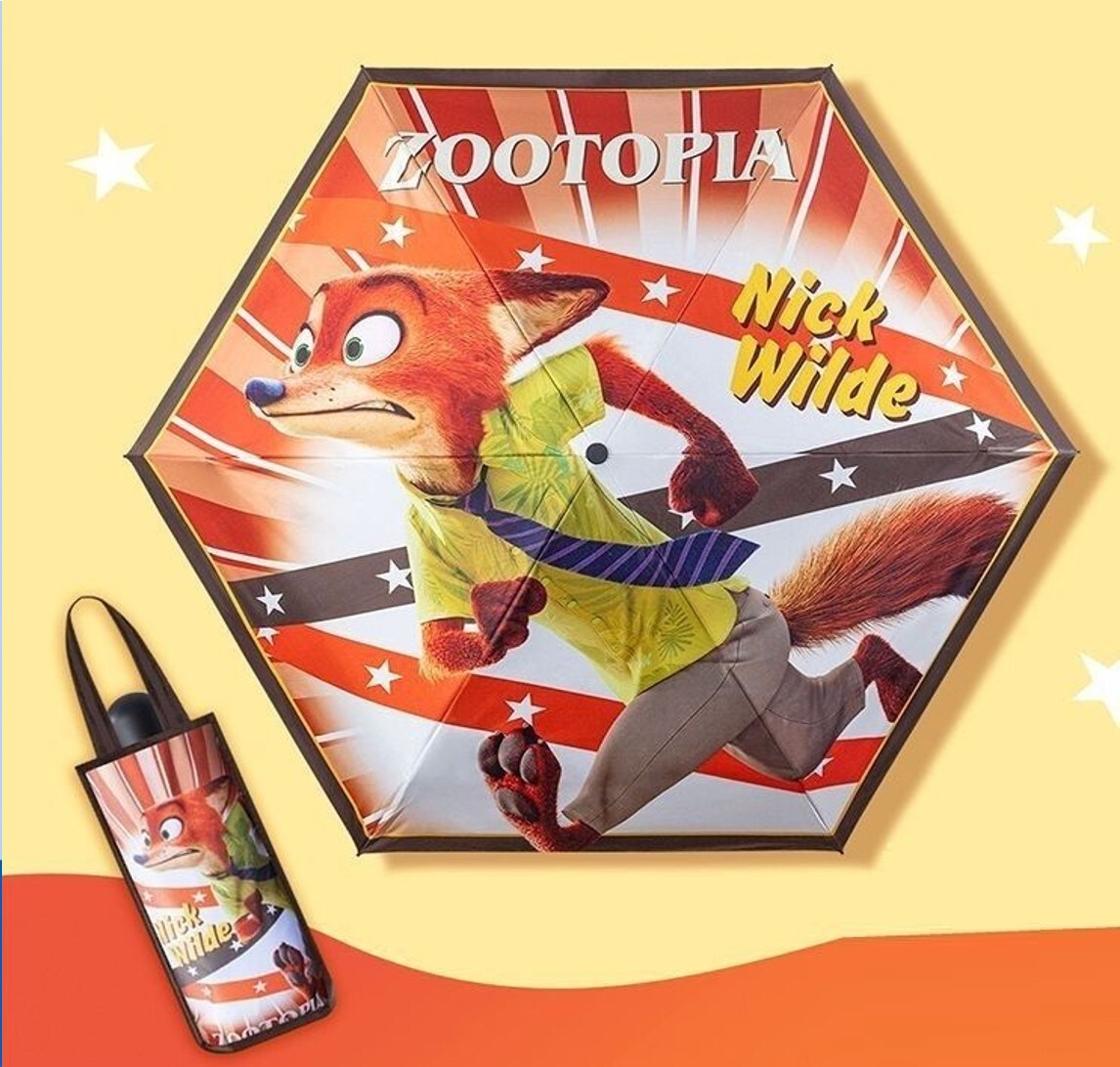 迪士尼優獸大都會 | 防曬縮骨遮| 雨傘|阿力