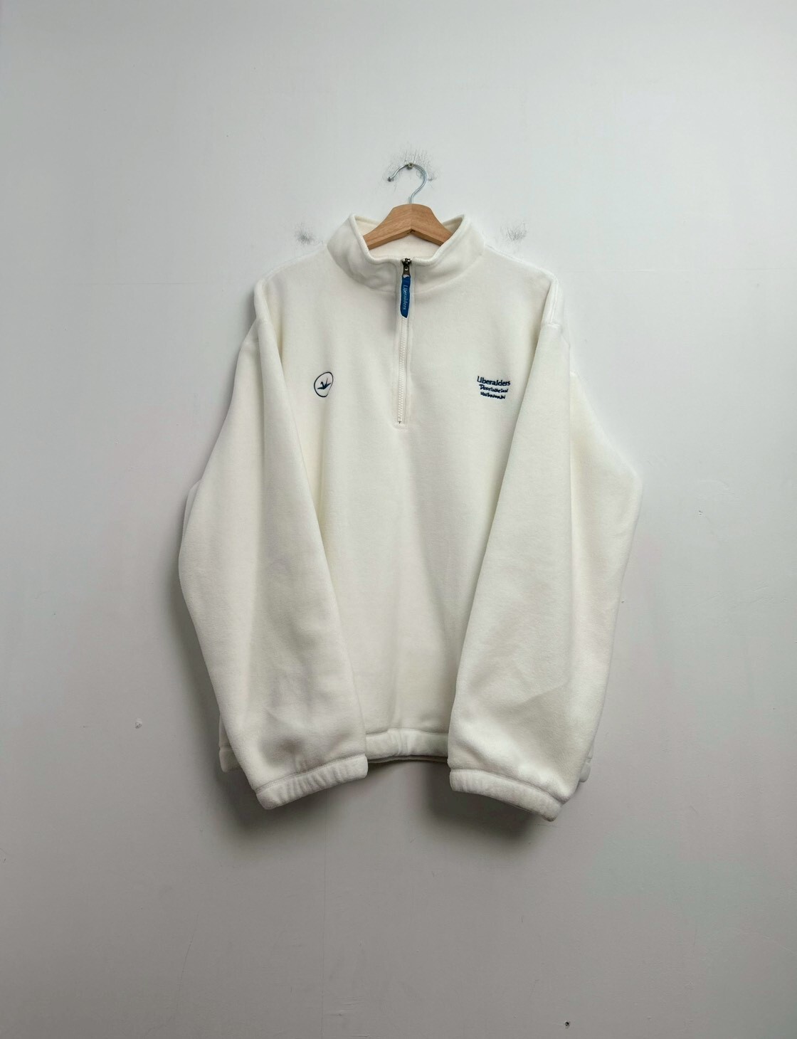 LIBERAIDERS FLEECE HALF ZIP SIZE L