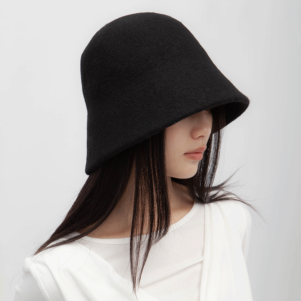 羊毛保暖漁夫帽