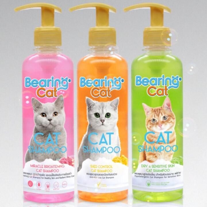 （3款）泰國Bearing Cat 防掉毛貓咪洗髮精 350ml