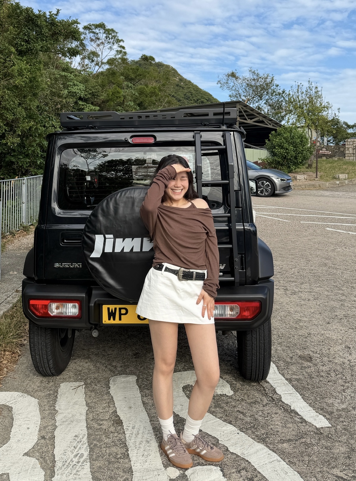 超有style！歐美百搭低腰短裙 (連打底!)