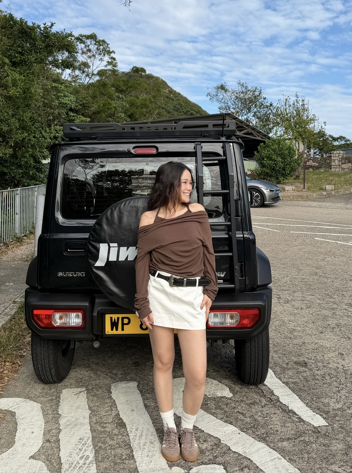 超有style！歐美百搭低腰短裙 (連打底!)