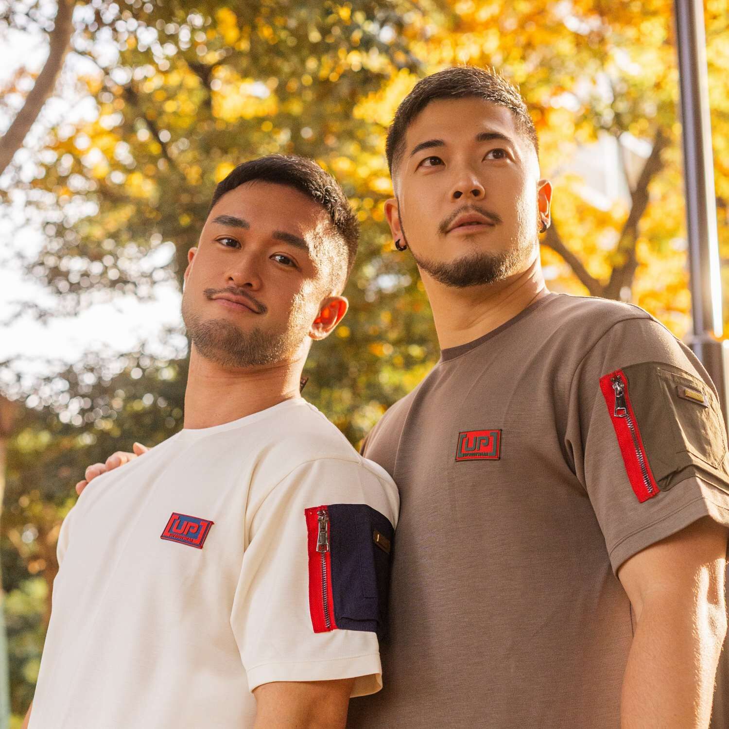 2026 全新系列  - Sleeve Pocket 寬版落肩大Tee 軍綠