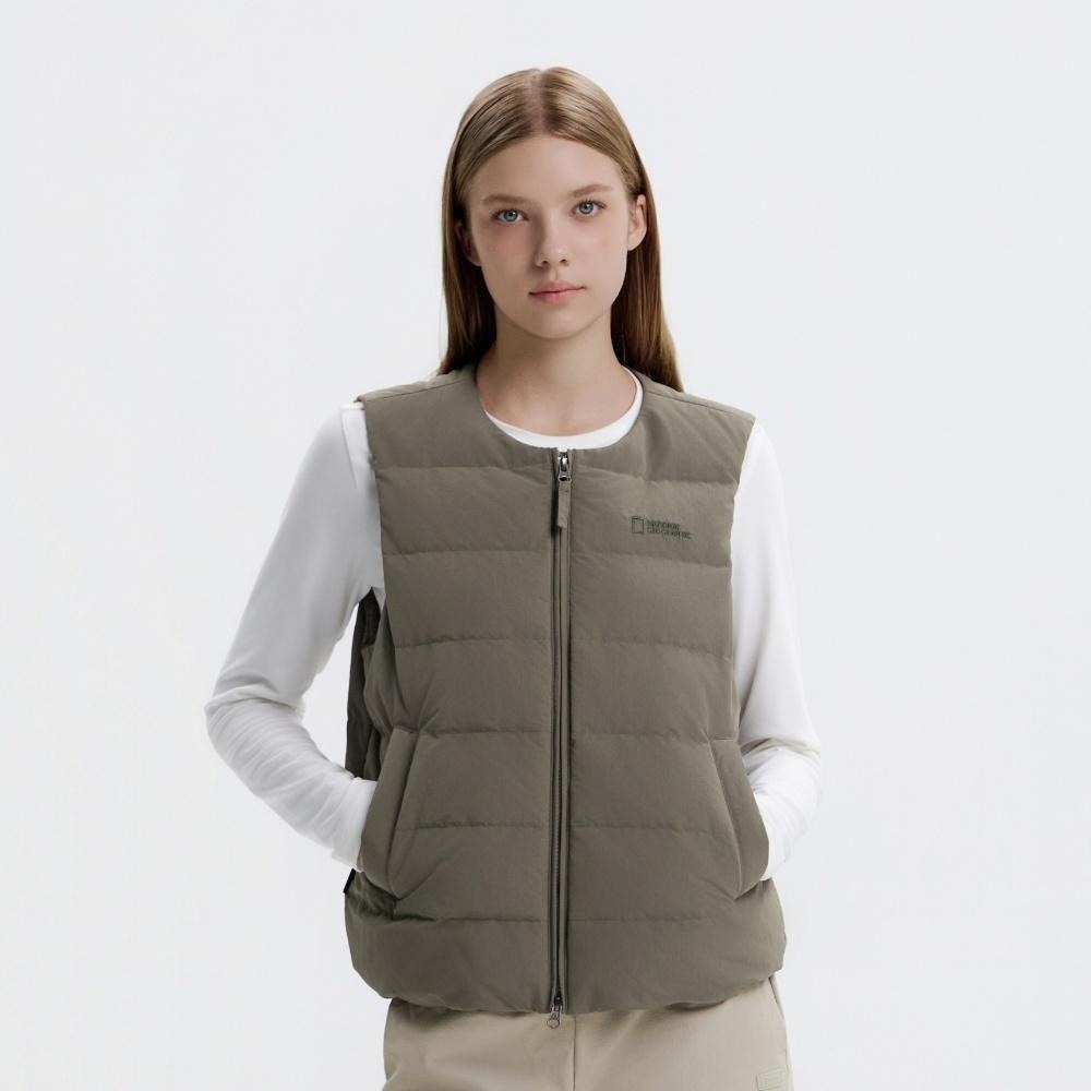 【韓國預購】AKR112014 National Geographic 女裝 Heron 輕薄鵝絨背心 (N254WDV920)