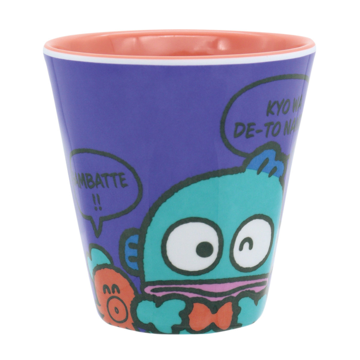 JP 水怪造型樹脂杯 紫藍 1450