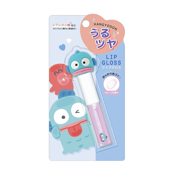 JP 水怪立體公仔造型 光澤唇彩 提子香味 3180