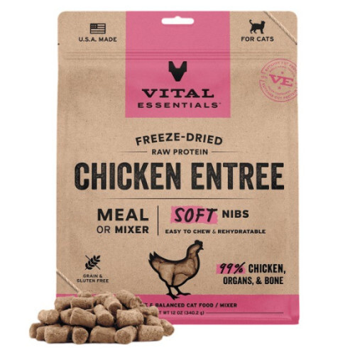 凍乾軟肉粒貓主食糧-雞肉 (12oz)