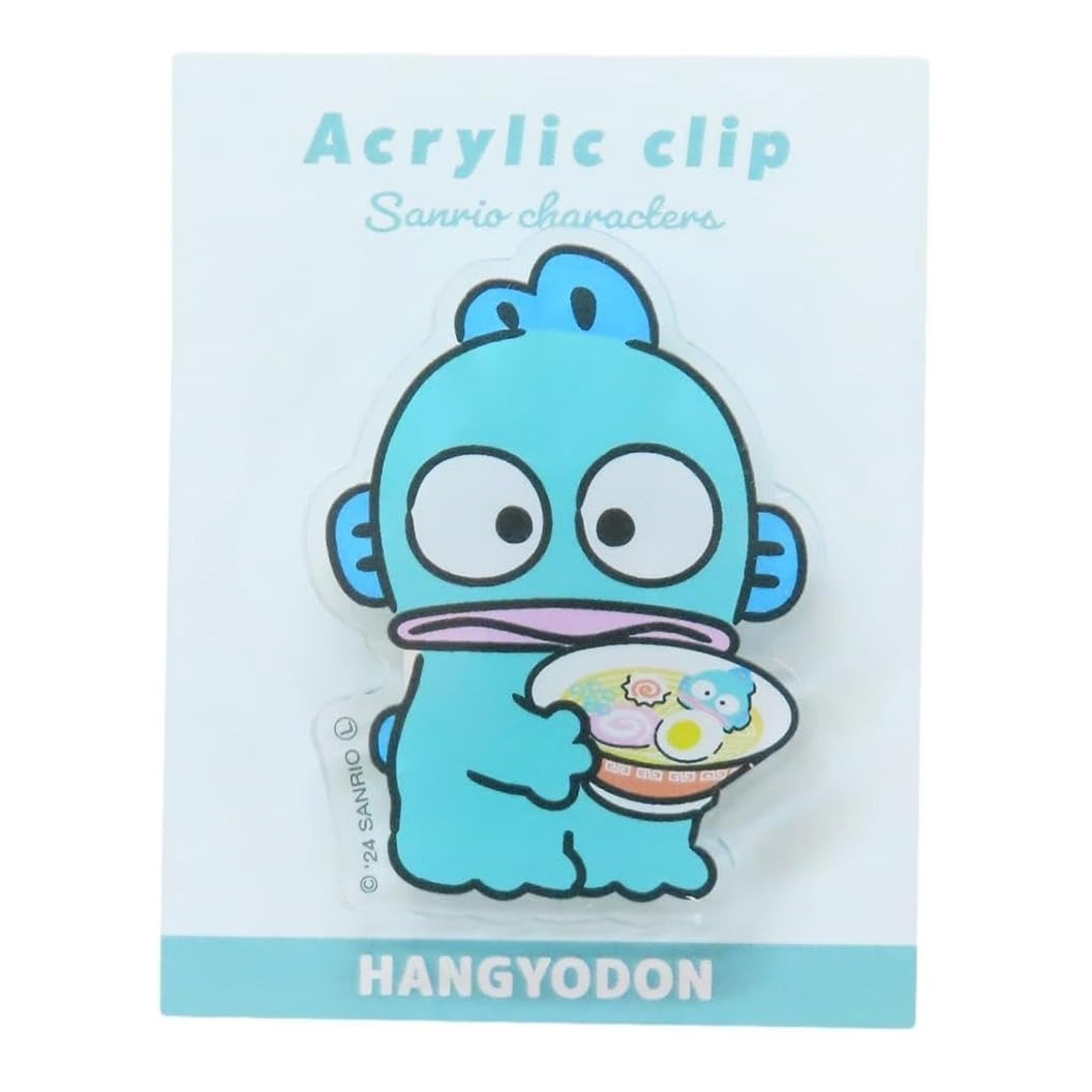 JP 水怪亞加力膠夾 拉麵款 6959