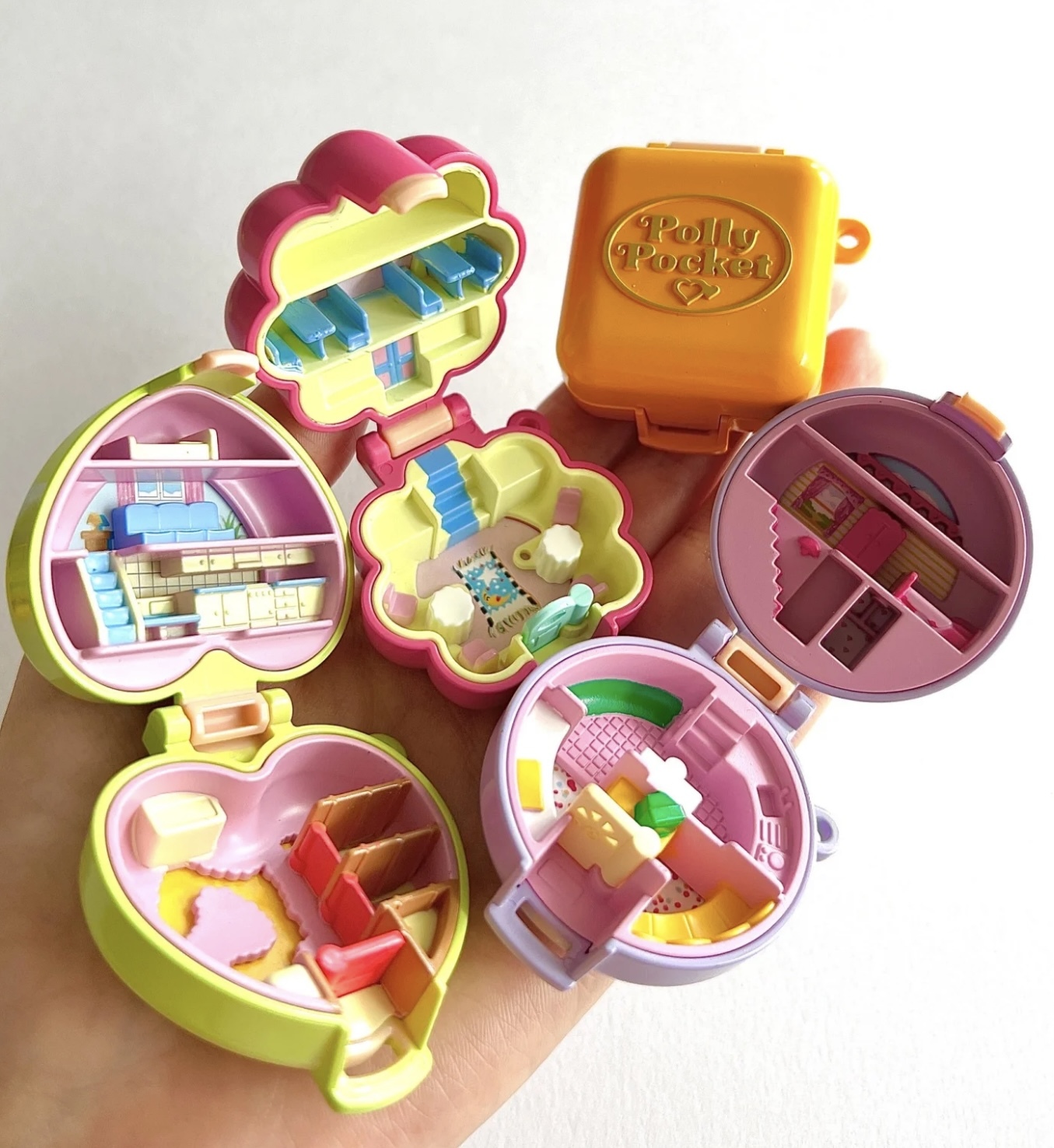 日本代購 polly pocket 扭蛋 2代