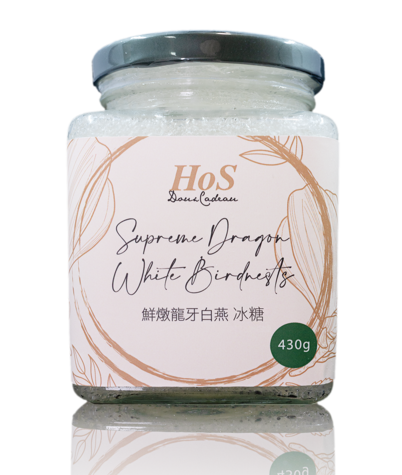 430g鮮燉龍牙白燕1瓶