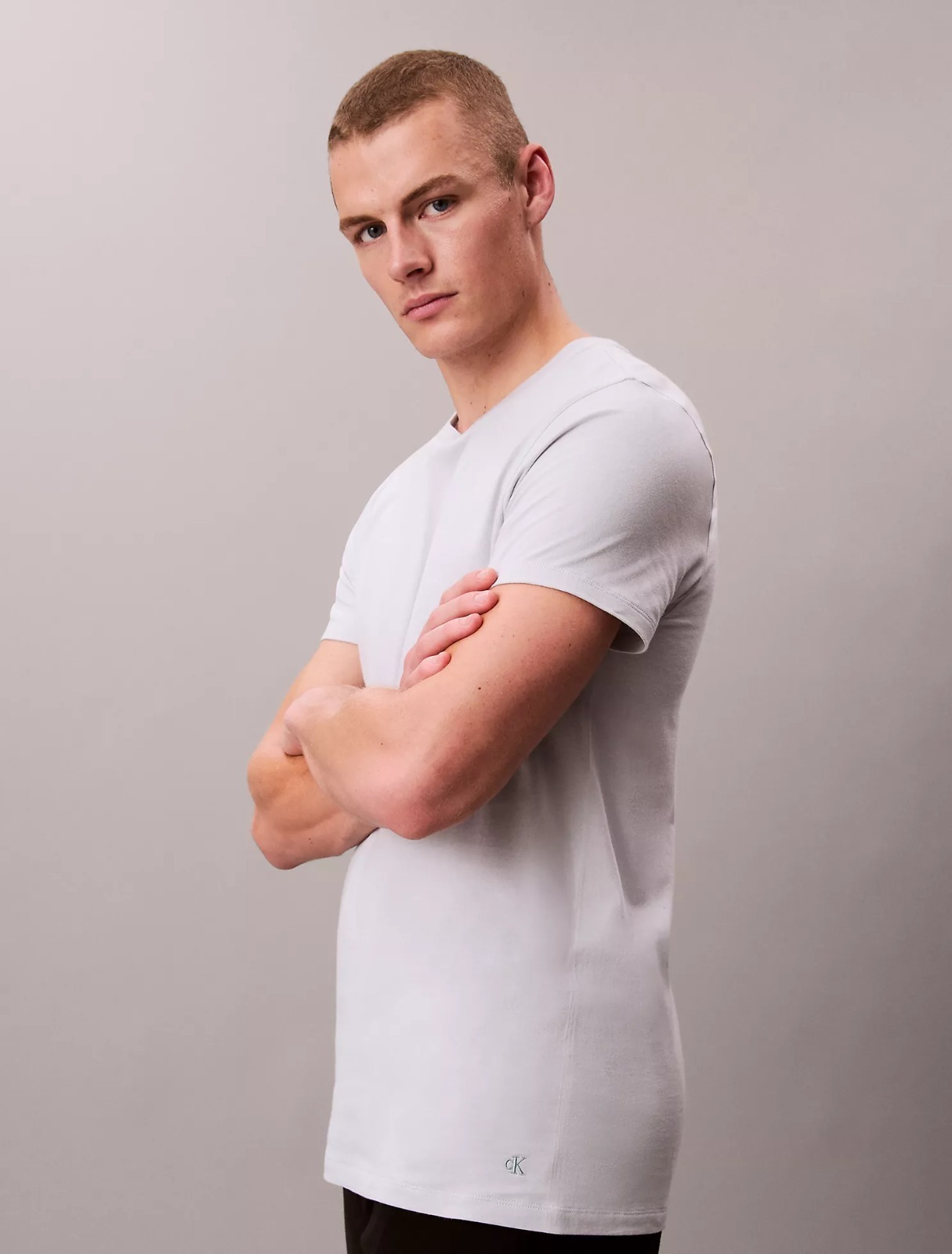 OBS222 Calvin Klein Cotton Classics 3-pack Classic Fit Crewneck T-shirt