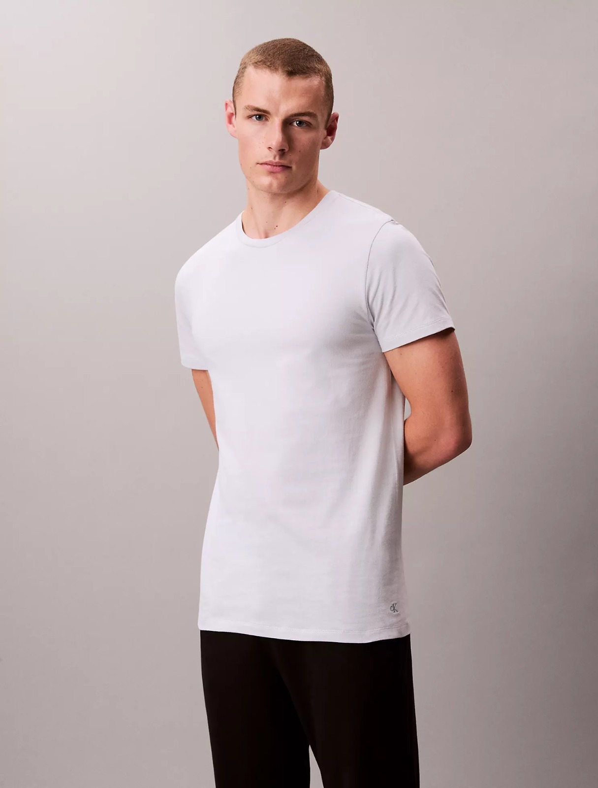 OBS222 Calvin Klein Cotton Classics 3-pack Classic Fit Crewneck T-shirt