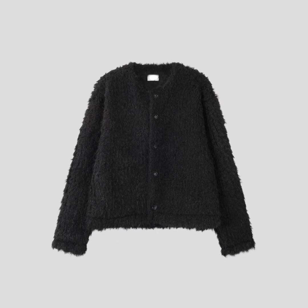 淨色開胸針織外套 JK2720