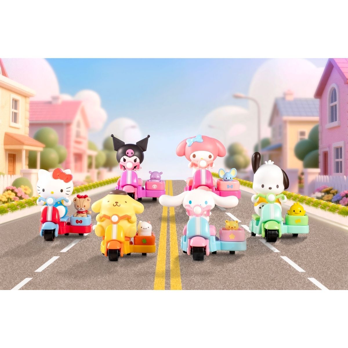 Sanrio characters兜風小摩托車系列玩動樂