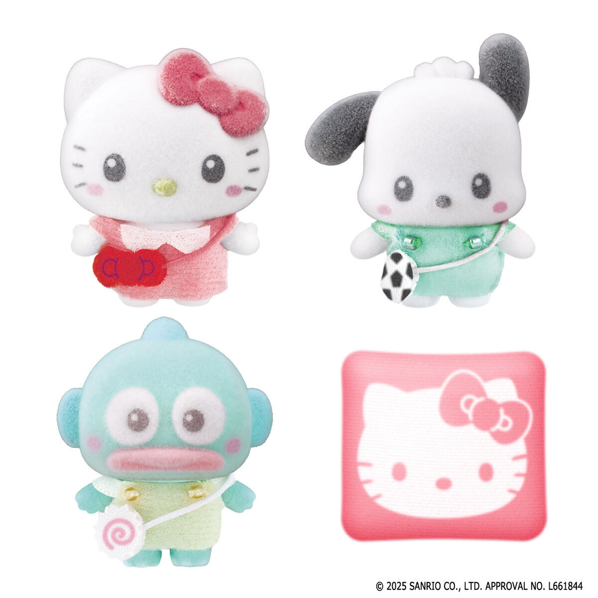 Sanrio characters迷你朋友仔套裝 KT & PC & HG