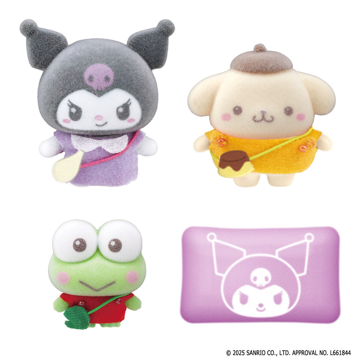 Sanrio characters迷你朋友仔套裝 KR & PN & KP
