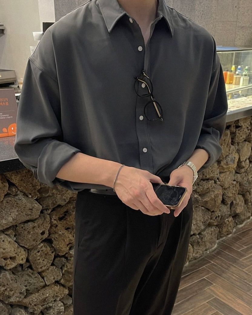 淨色長袖恤衫 S2470