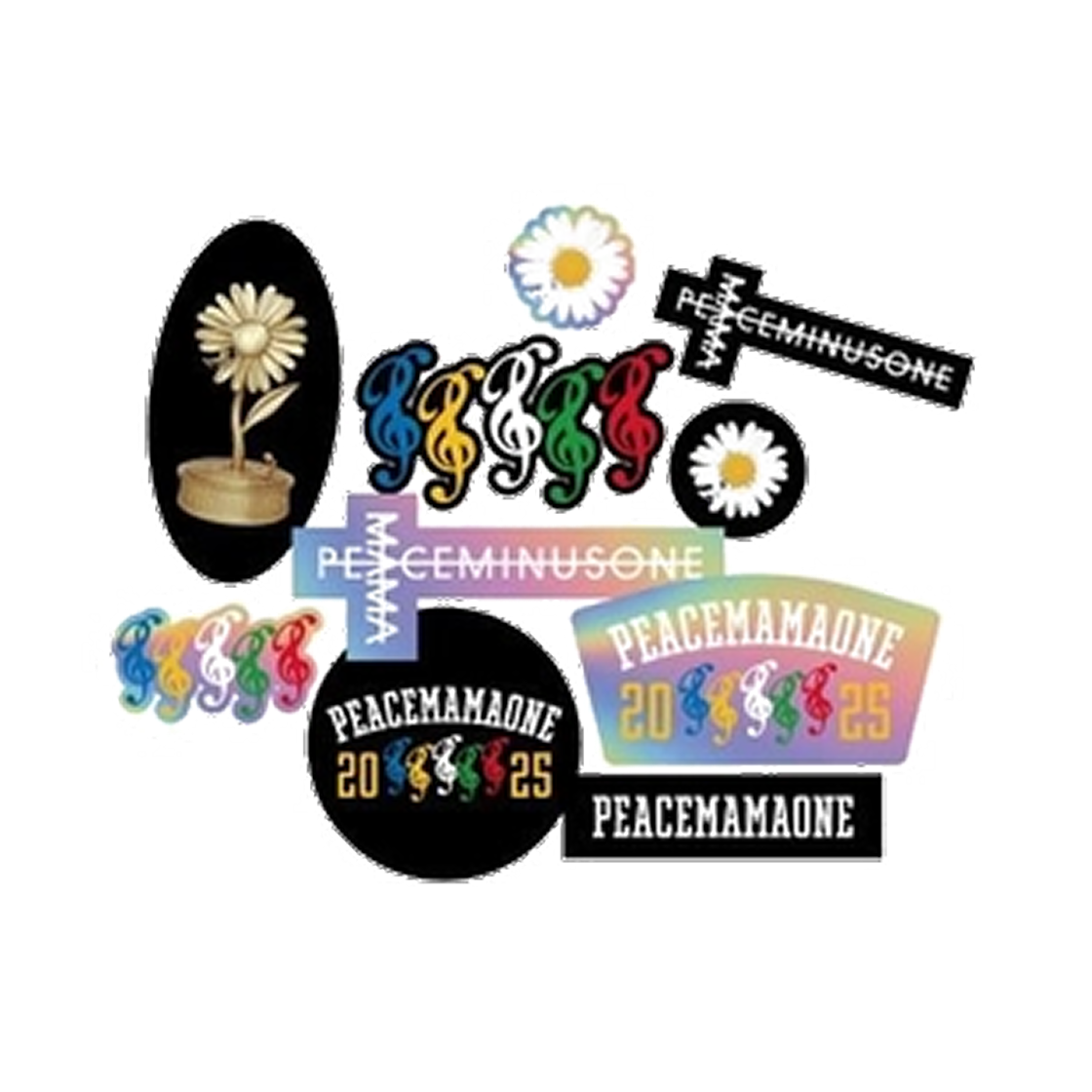 [FROM KREAM] Peaceminusone x 2025 MAMA Awards Peacemamaone Sticker Set