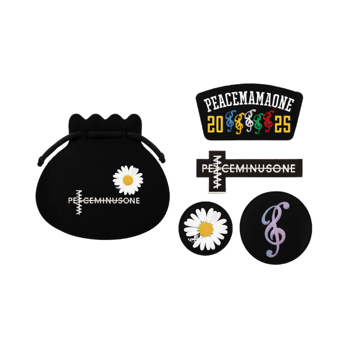 [FROM KREAM] PEACEMINUSONE x 2025 MAMA Awards Peacemamaone Badge Set