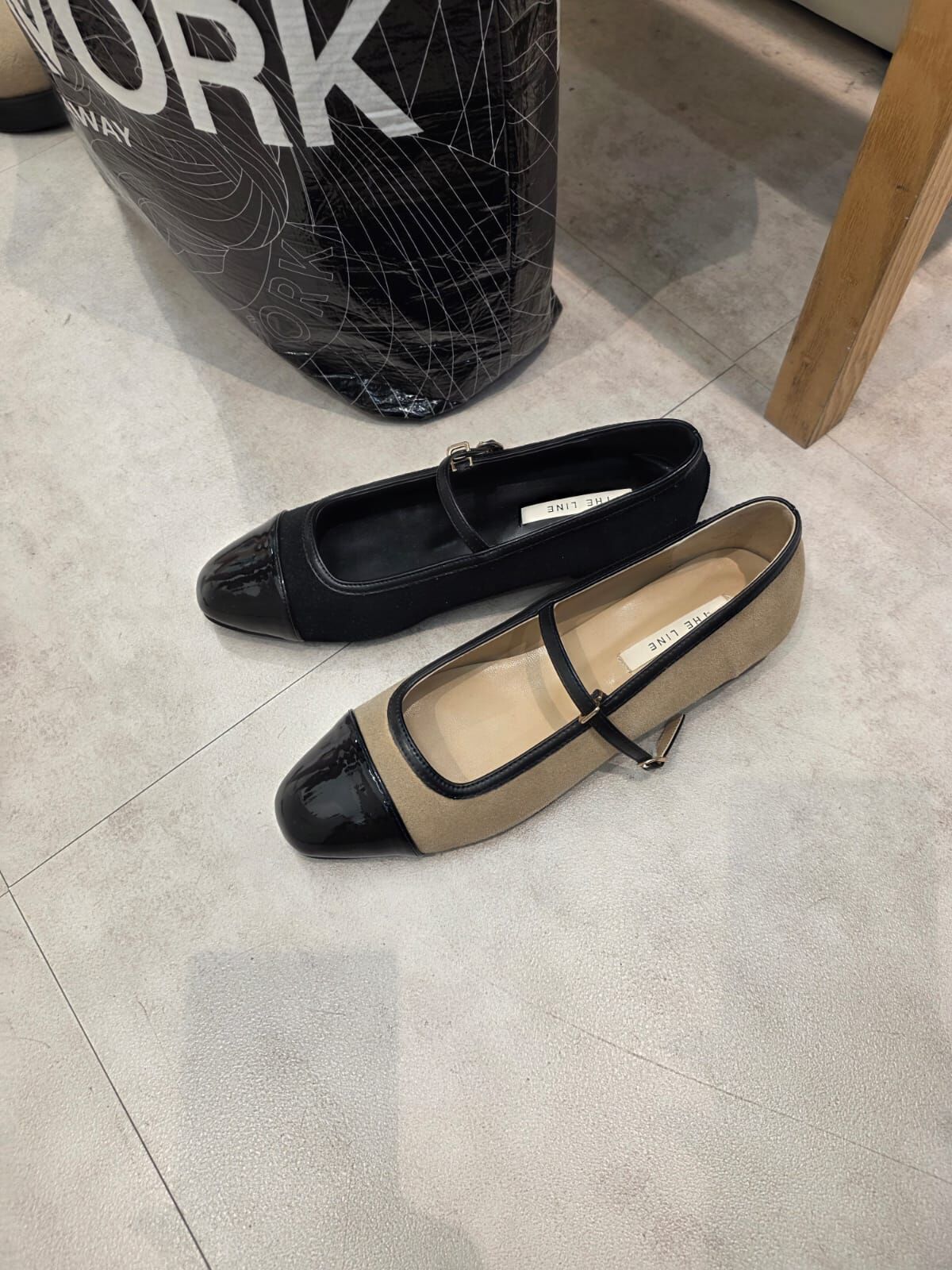 SH5228 雙色拼瑪莉珍 *足碼*