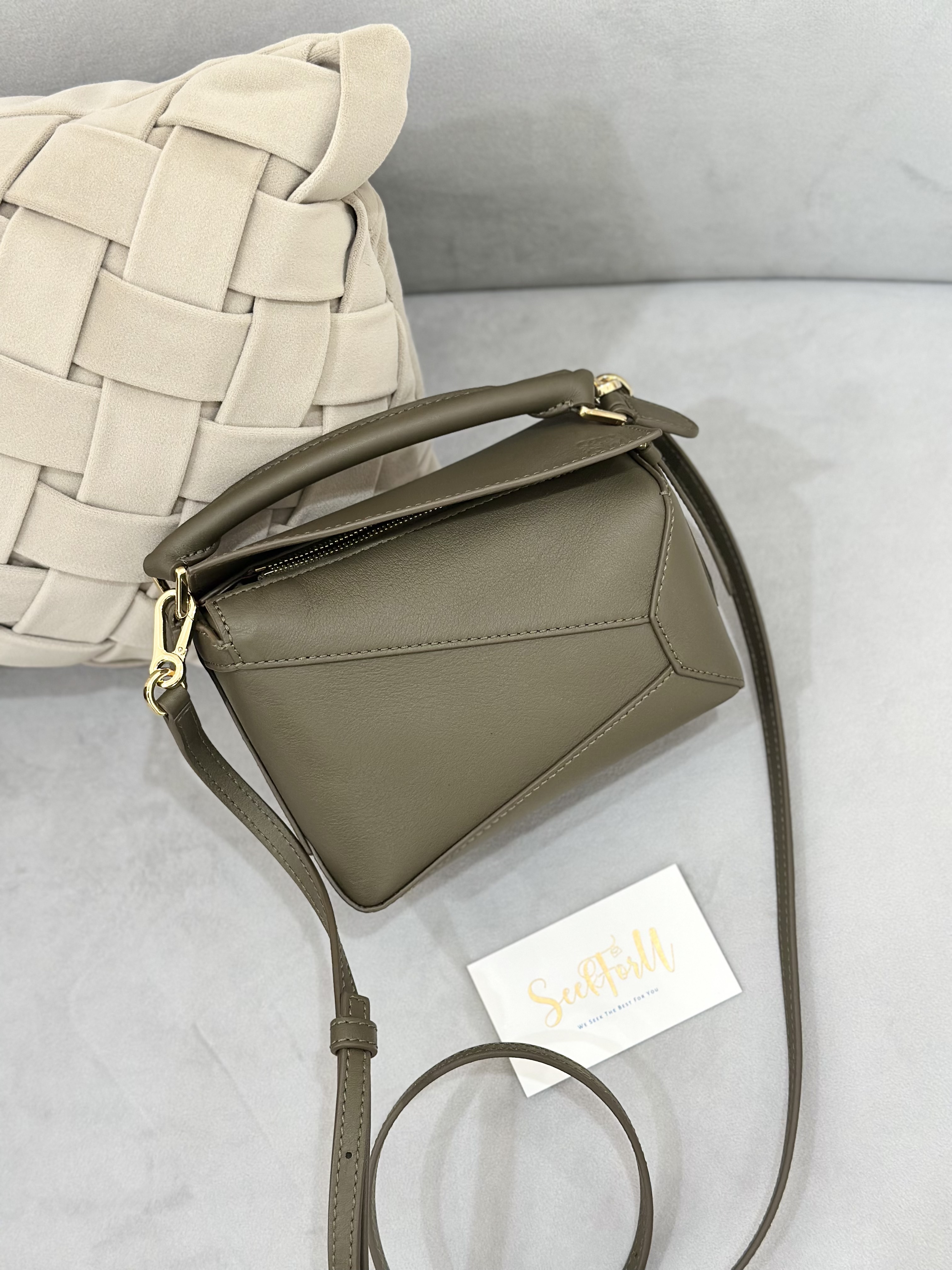 LOEWE Mini Puzzle Edge Bag