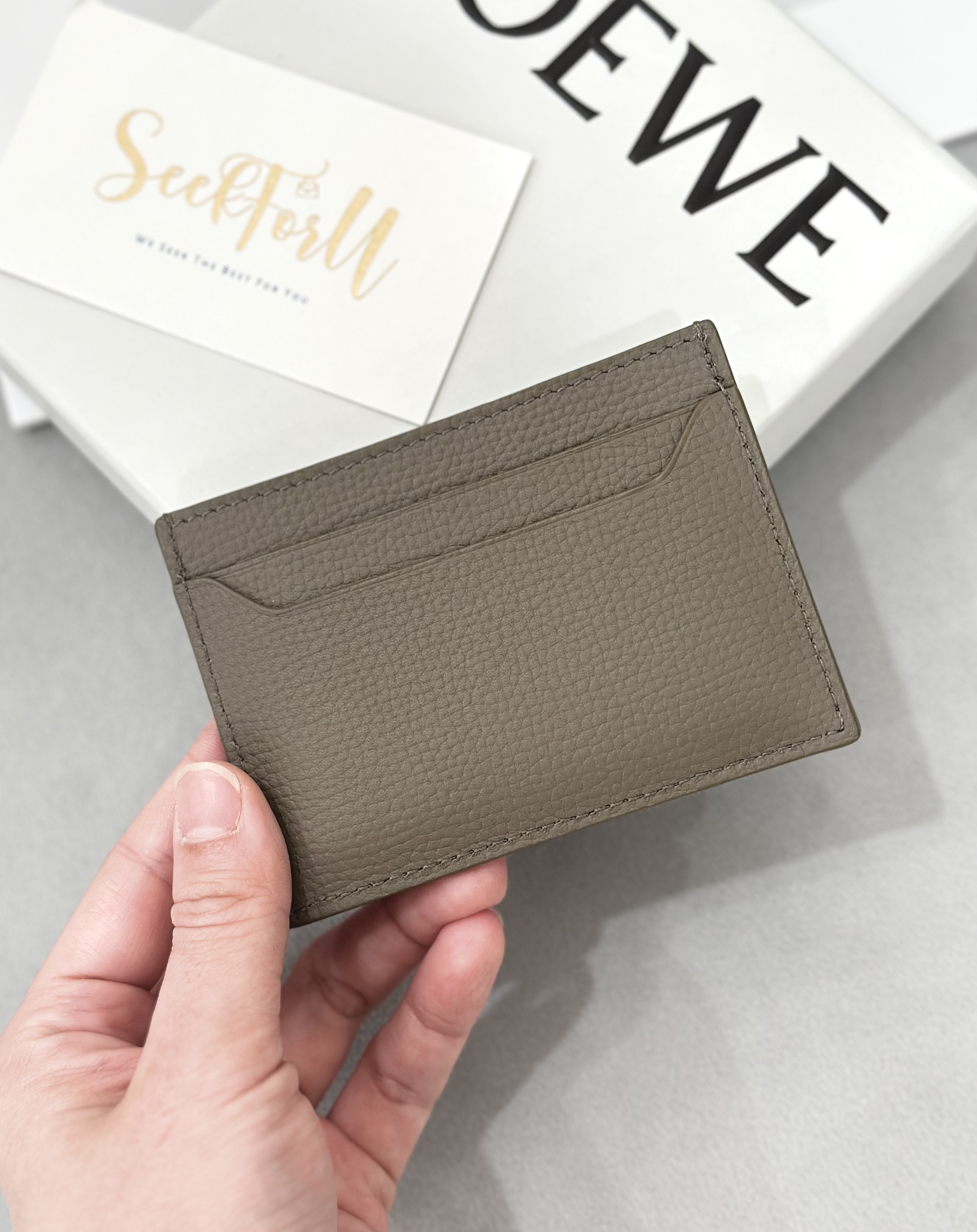 LOEWE Anagram Plain Cardholder