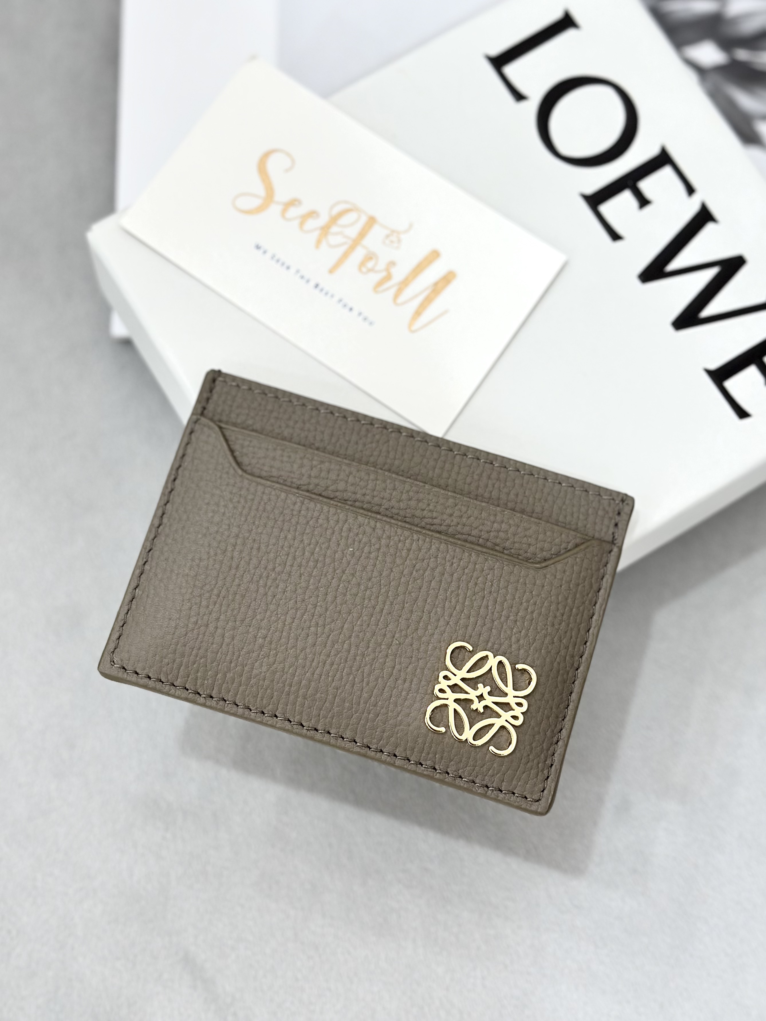 LOEWE Anagram Plain Cardholder