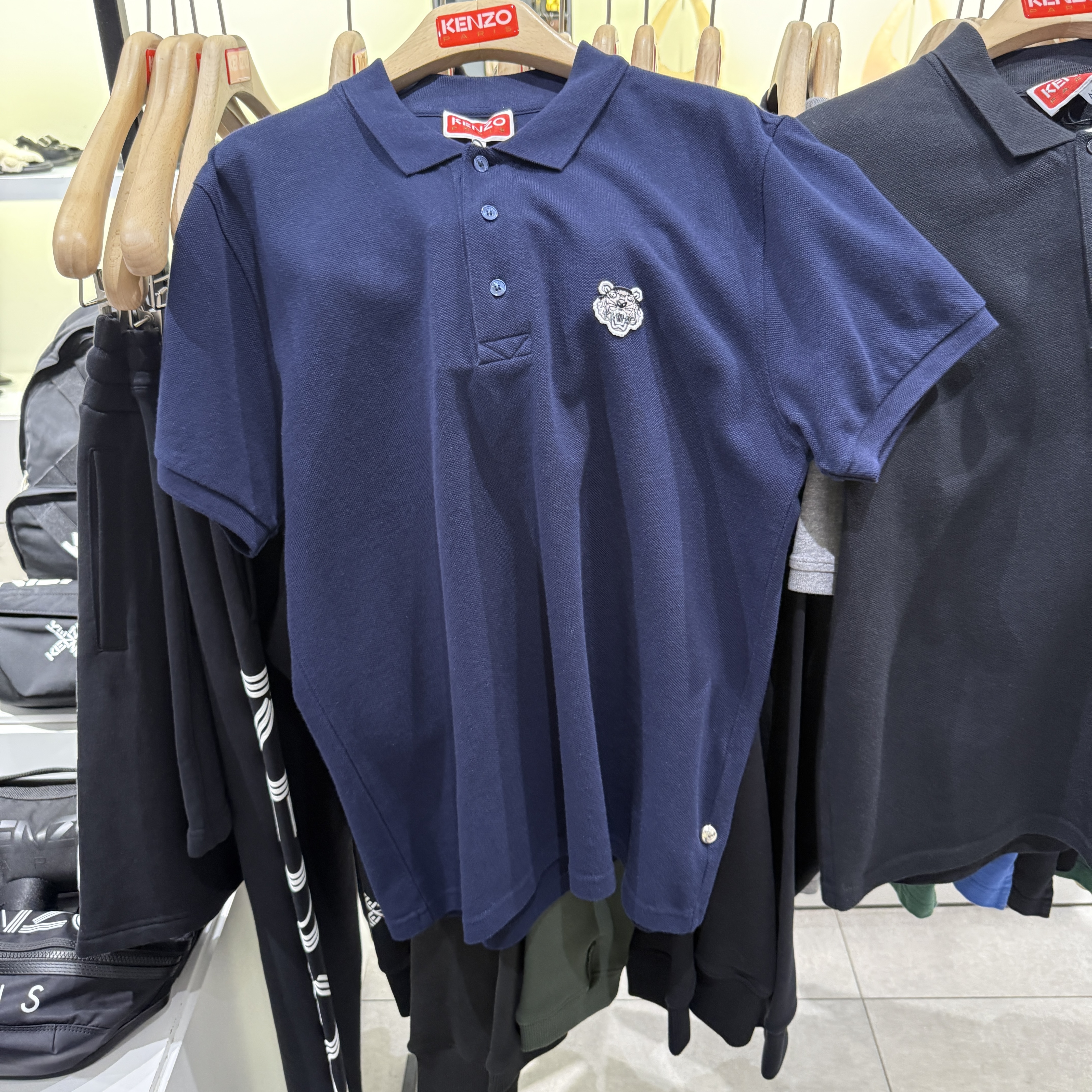 Kenzo MEN Tiger short sleeve Polo T-shirt 3 colors