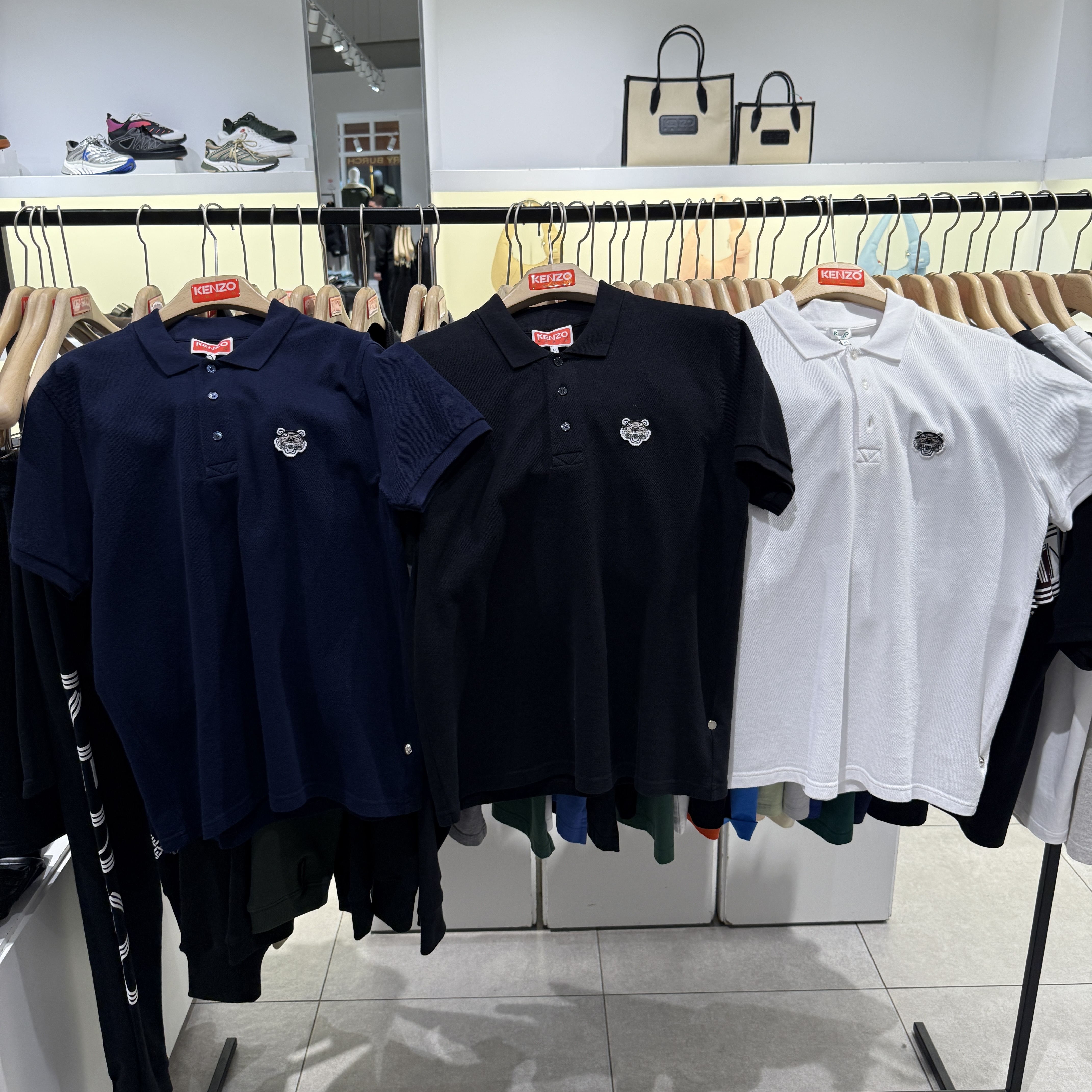 Kenzo MEN Tiger short sleeve Polo T-shirt 3 colors