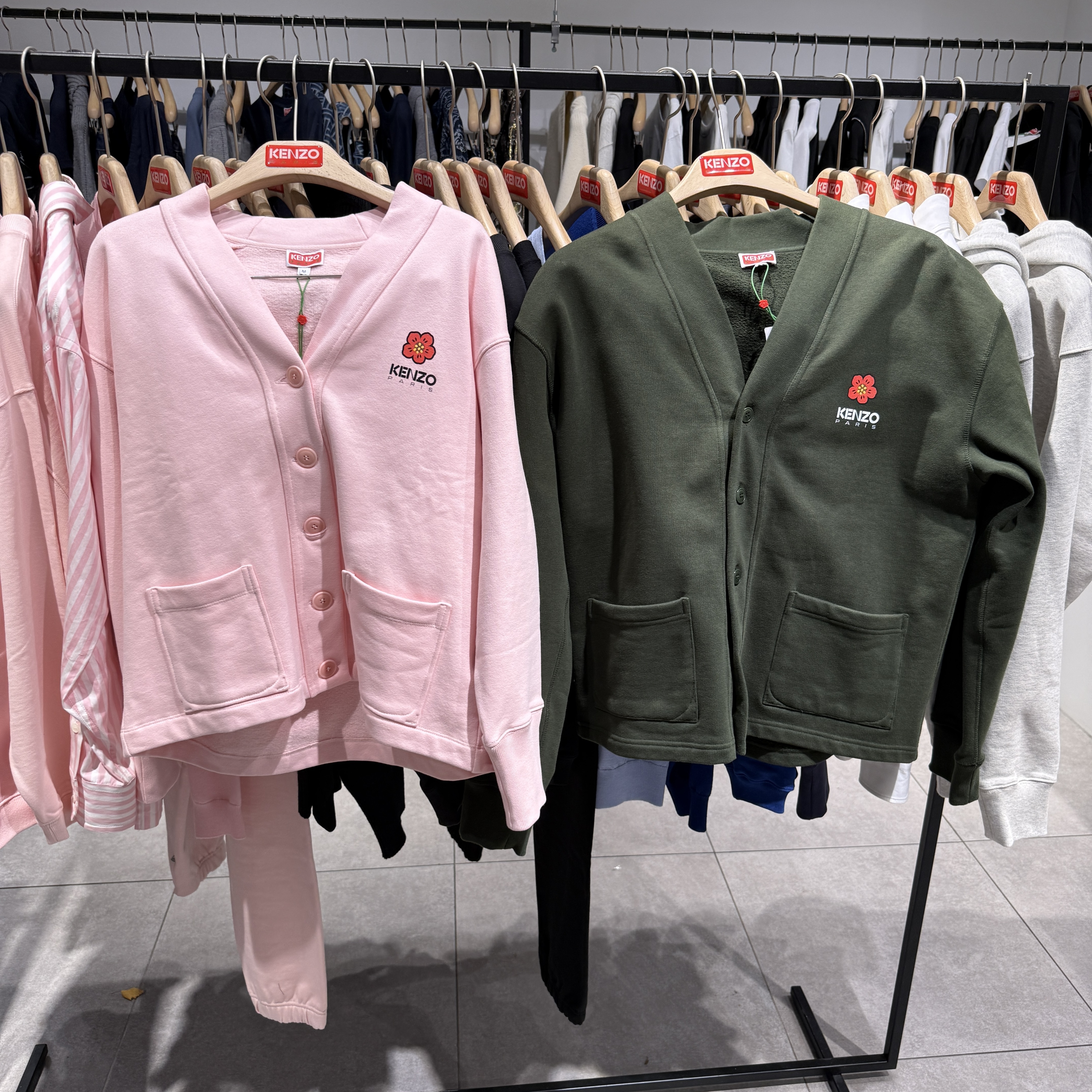 Kenzo WOMEN Small Flower Cardigan 4 colors