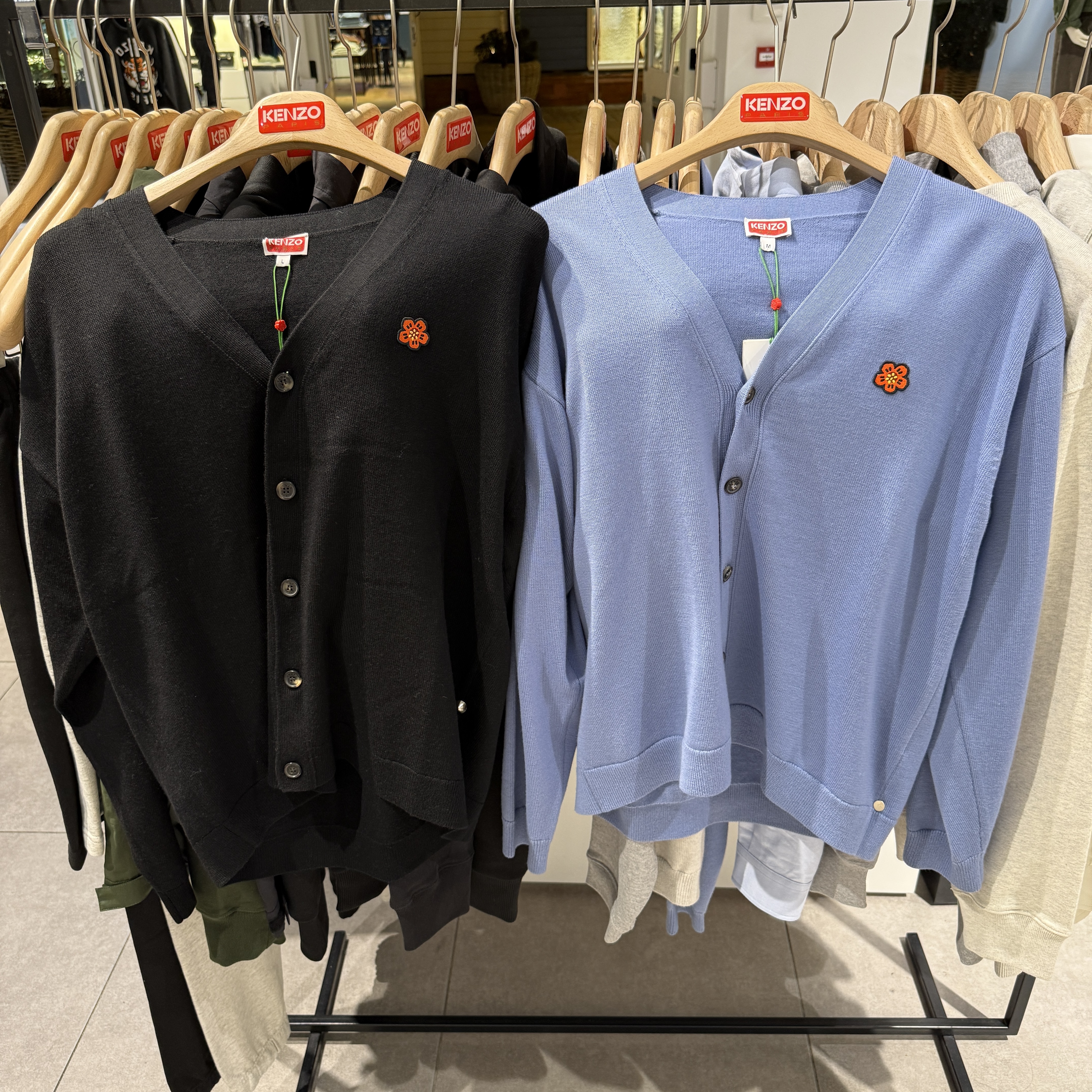 Kenzo MEN Small Flower Cardigan 2 colors