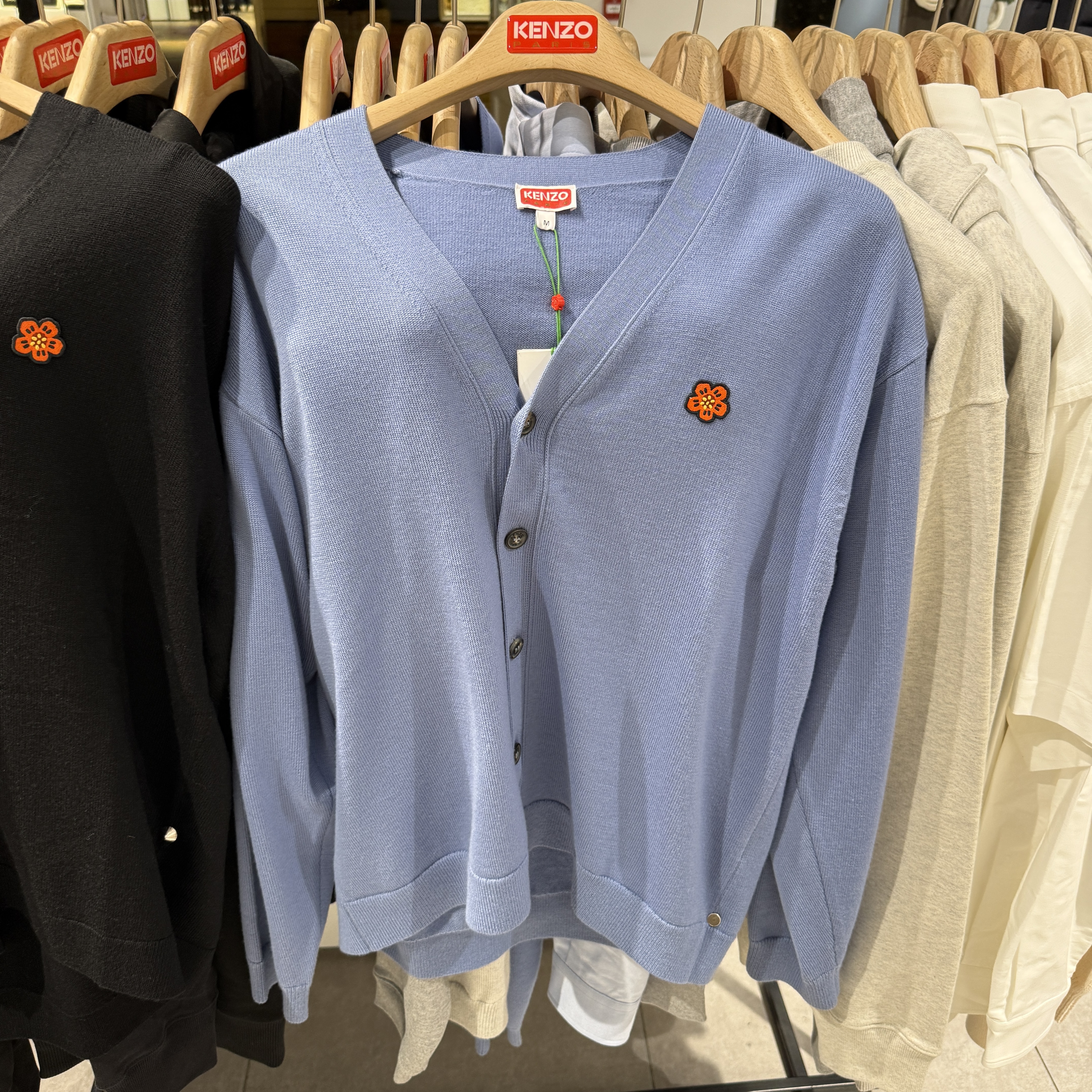 Kenzo MEN Small Flower Cardigan 2 colors