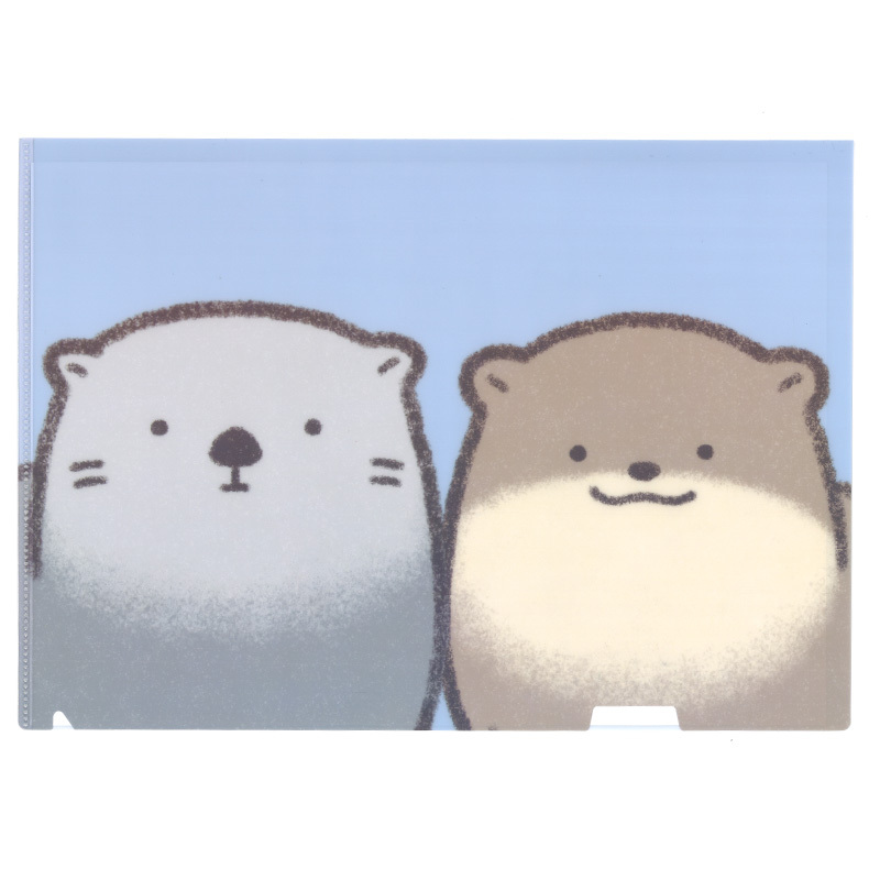 25 Nandemoikimono A4文件夾 (海獺 & 水獺)