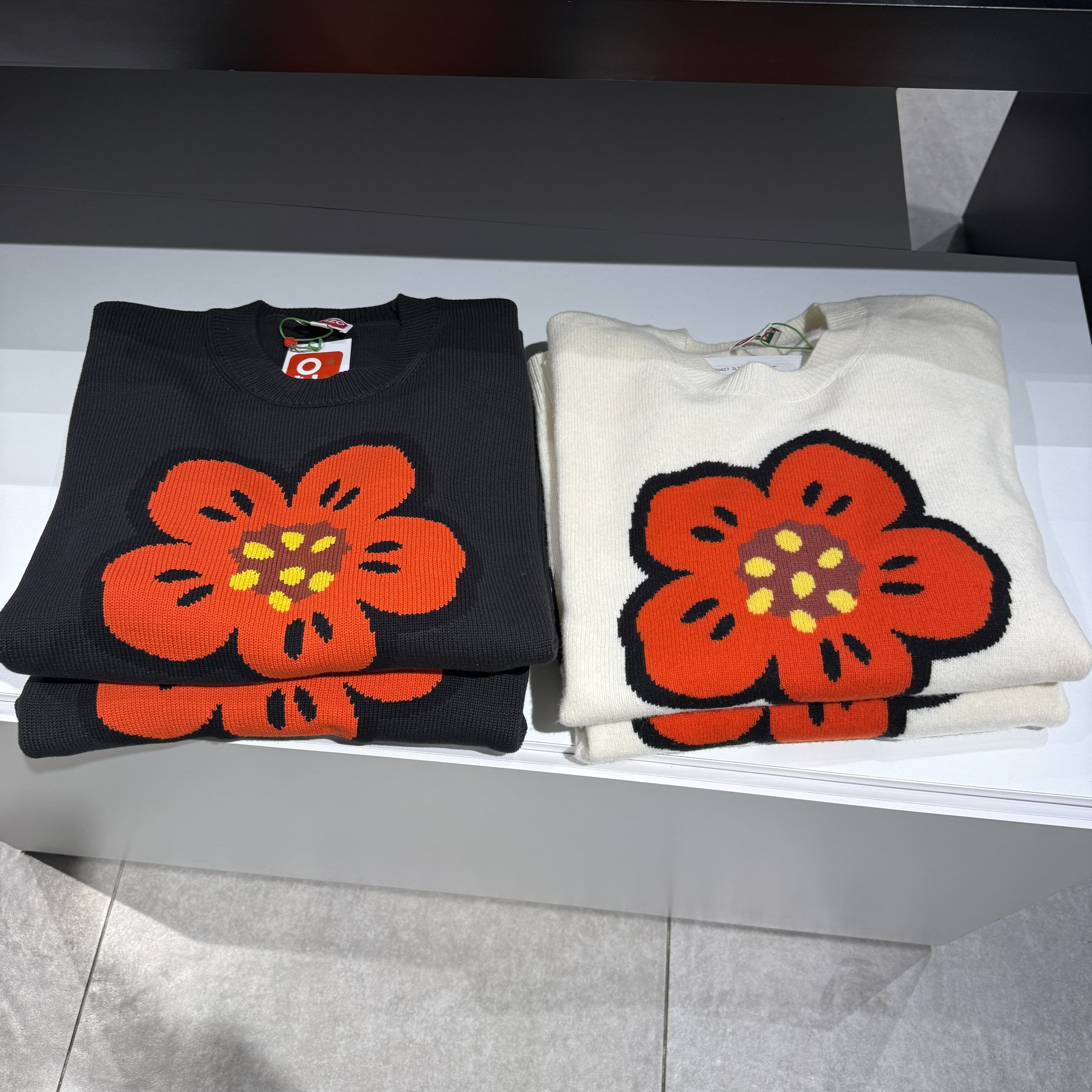 Kenzo MEN Flower crew neck Sweater 2 colors