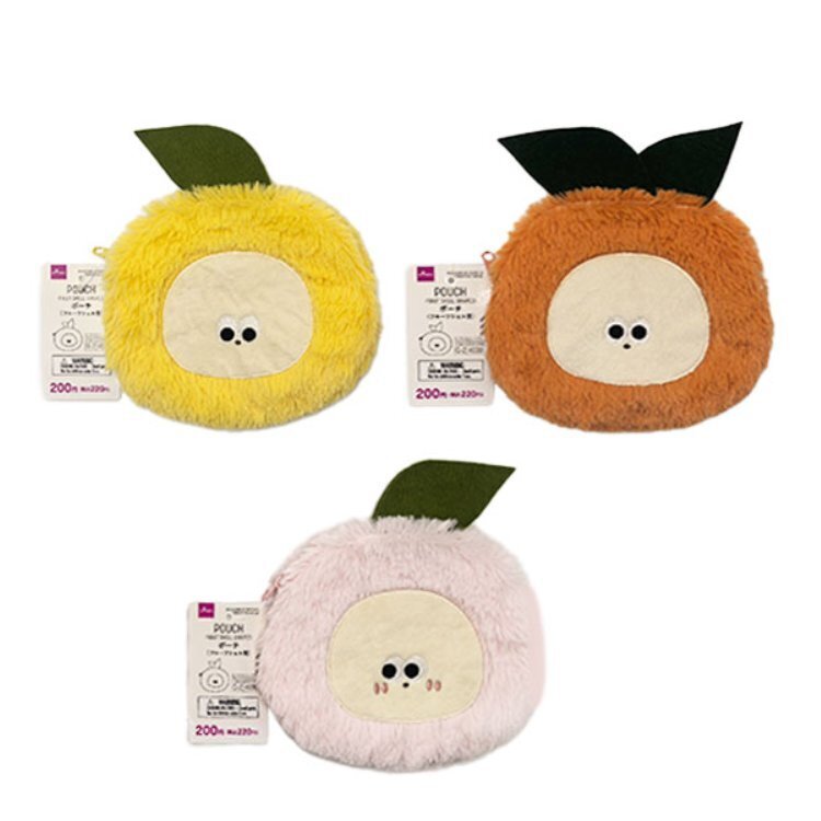 小物收納袋/水果貝殼 12.5×15×1cm